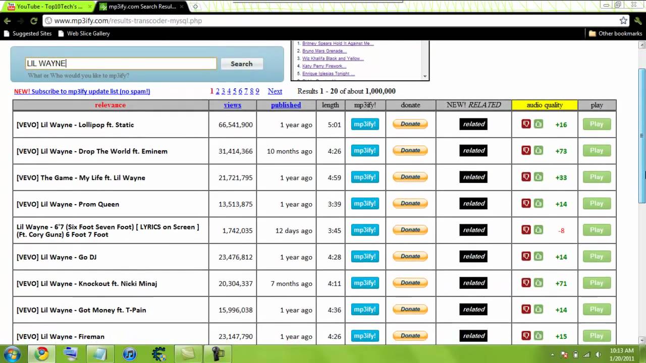 Top 10 music download sites 2015
