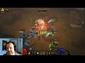 Diablo 3 1.0.8 Witch Doctor Fire Bats Insane Dps Build !