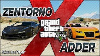 GTA V: Adder X Pegassi Zentorno - Qual é o mais rápido? Ft. Patife Gamer!