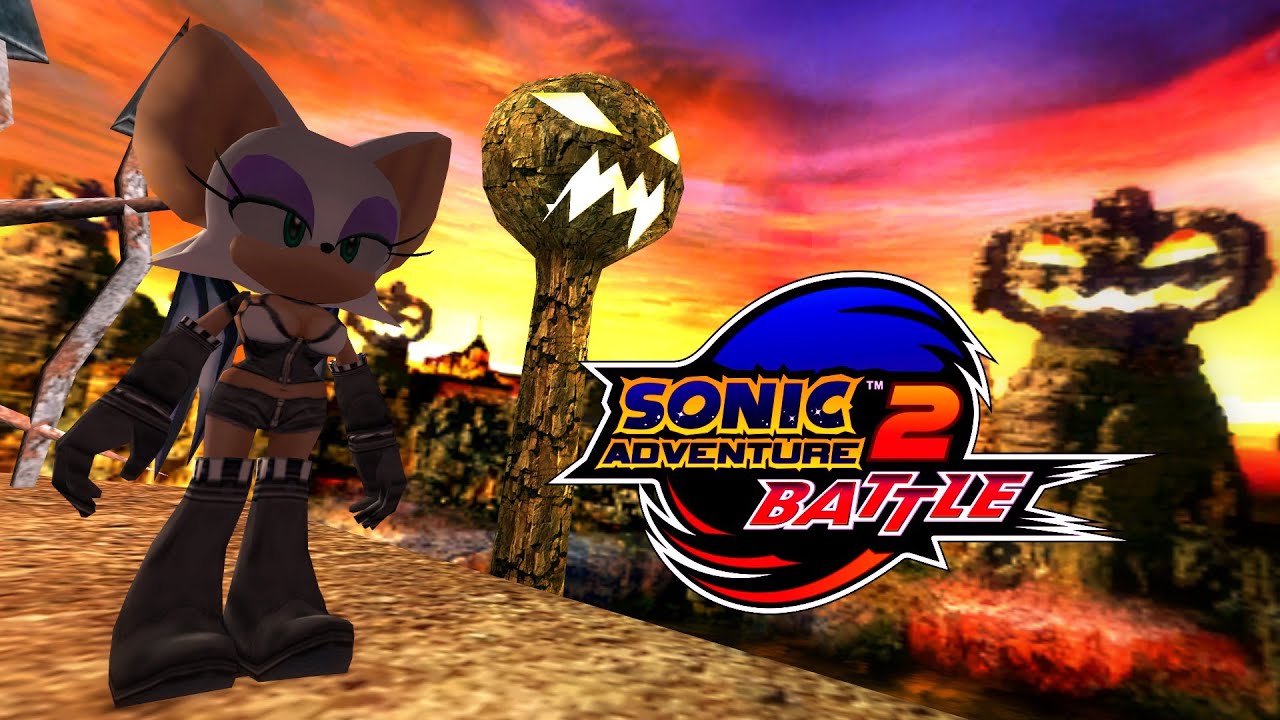 Sonic Adventure 2: Battle - Pumpkin Hill - Rouge (Alt. costume) [REAL