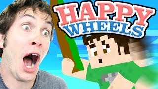 MINECRAFT ROPESWING - Happy Wheels