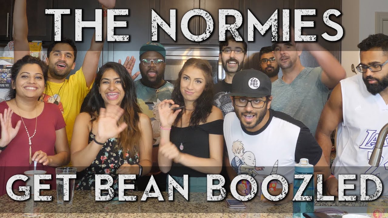 The,Normies,try,gross,jelly,beans. 