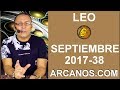 Video Horscopo Semanal LEO  del 17 al 23 Septiembre 2017 (Semana 2017-38) (Lectura del Tarot)