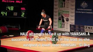 Oceania Weightlifting Championship - Phillipa Hale