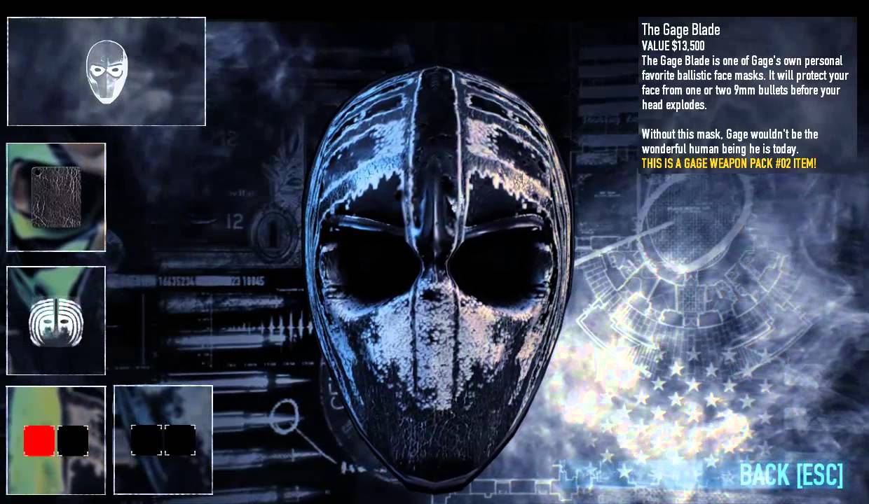 Как сделать крутую маску из payday 2 Как сделать крутую маску из payday 2
