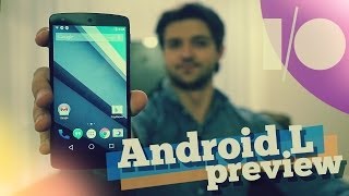 Первый обзор Android L от Droider.ru