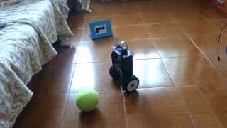 RS4 - Self balancing Raspberry Pi OpenCV image processing Robot  Update 2