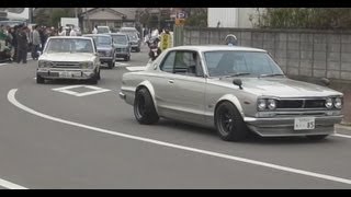 第9回 昭和の町レトロカー大集合 出口風景 No.1