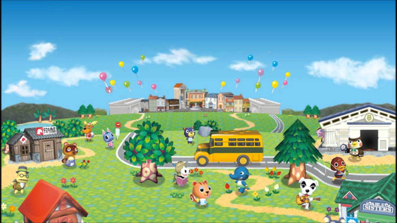 Animal Crossing City Folk Music - City Music (Complete) - YouTube