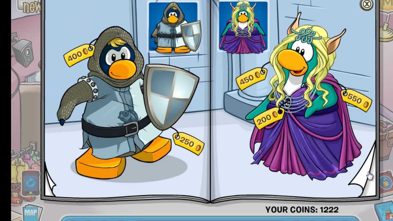 Club Penguin Cheats - Catalog Cheats May/June 2012 + Black Helm Pin ...