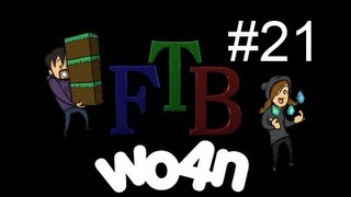 Minecraft: Let´s Play FTB Ultimate med Wo4n #21