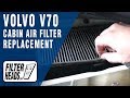 Cabin Air Filter Replacement- Volvo V70 - Youtube