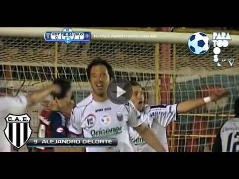 Gol de Delorte. Estudiantes BA 1 - San Lorenzo 1. Semifinal. Copa Argentina 2012/13. FPT