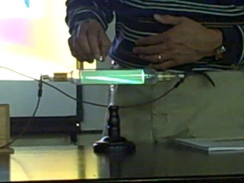 jj thomson cathode ray tube experiment animation