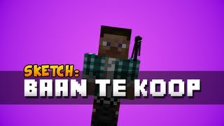 Minecraft Sketch: Baan Te Koop!