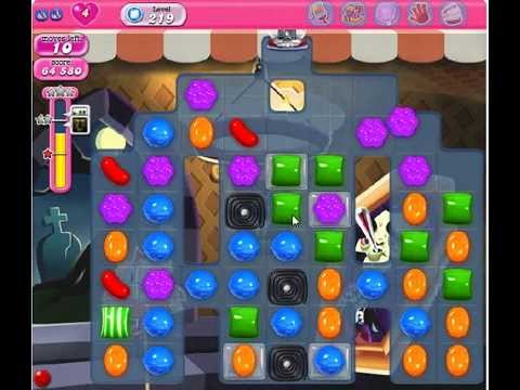 How to beat Candy Crush Saga Level 219 - 2 Stars - No Boosters - 92