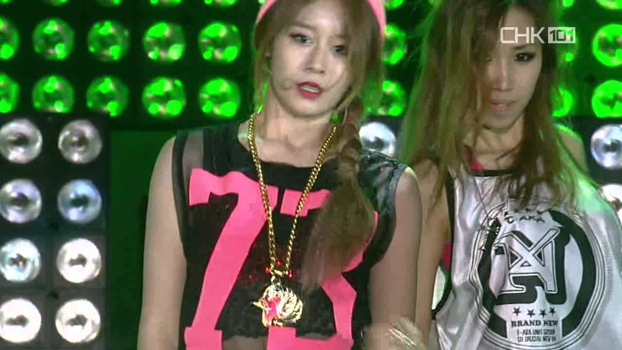 HD-LIVE] 130512 TARA N4 - Jeon Won Diary @ SBS Inkigayo - YouTube