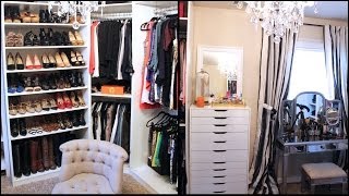 NEW Updated Closet & Makeup/Filming Area Tour