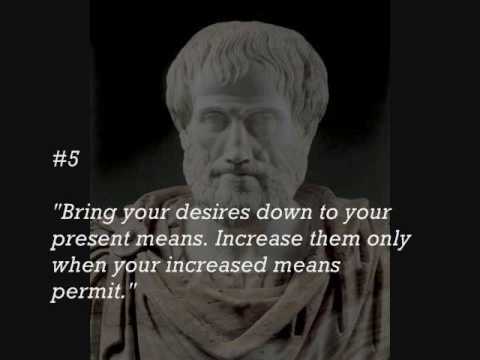 Aristotle Quotes to Live Life By - YouTube