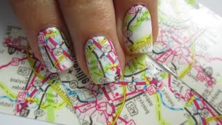 Map Nail Art?!