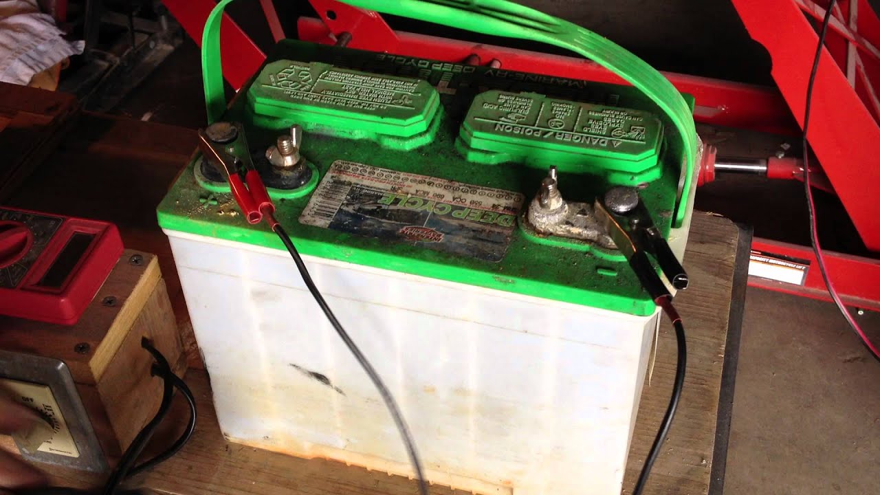 Battery Recond: Restore lead acid battery with epsom salt
