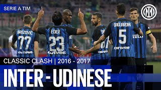 5 GOALS TO PUT ON A SHOW 🤩? | INTER 5-2 UDINESE 2016/17 | CLASSIC CLASH - EXTENDED HIGHLIGHTS⚽⚫🔵??