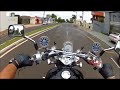 SHADOW 600 - GOPRO 2 - ROLE NA SHADOW DO LUCIANO....SHOW DE BOLA!!!