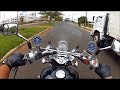 SHADOW 600 - GOPRO 2 - ROLE NA SHADOW DO LUCIANO....SHOW DE BOLA!!!