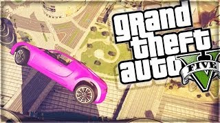 GTA 5 Funny Moments | Epic Roof Jump & Giant Loop (GTA V Online)