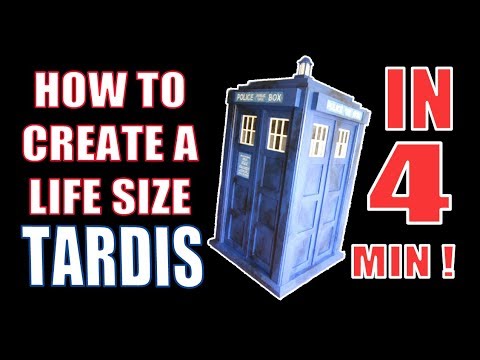 Size Doctor Who TARDIS