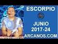 Video Horscopo Semanal ESCORPIO  del 11 al 17 Junio 2017 (Semana 2017-24) (Lectura del Tarot)