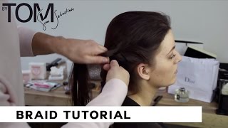 Braiding Hair Tutorial for Christmas