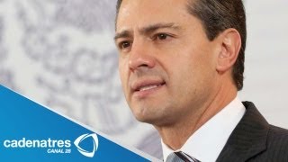 Peña Nieto emite su primer informe de gobierno