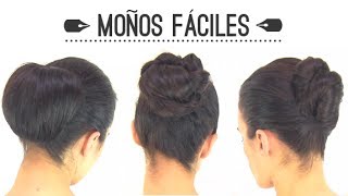 Peinados fáciles: Diferents ideas para realizar recogidos con moños