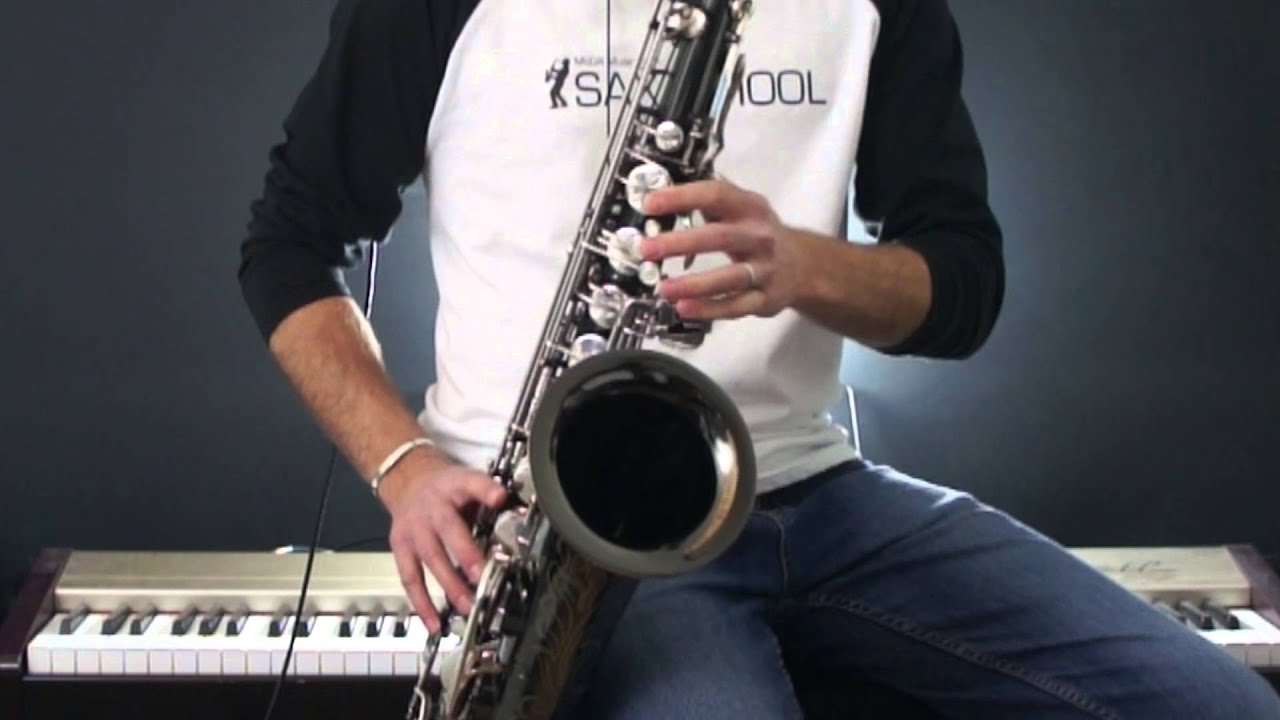 Maneater Tenor Saxophone lesson from SAX SCHOOL YouTube
