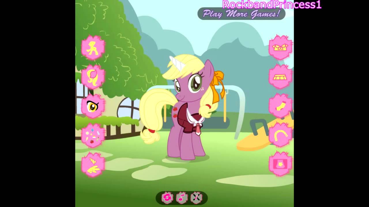 Play Free My Little Pony Dress Up Games