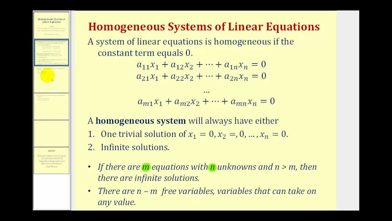 essay about systems of linear equations Example 2: solve the systems of equations by elimination method this is quite interesting because no variables will cancel when added what i want is to introduce a multiplier to one of the equations, or both, and then observe if i arrive at some coefficients that only differ in signs. essay about systems of linear equations Example 2: solve the systems of equations by elimination method this is quite interesting because no variables will cancel when added what i want is to introduce a multiplier to one of the equations, or both, and then observe if i arrive at some coefficients that only differ in signs.