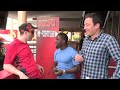 Jimmy and Kevin Hart Ride a Roller Coaster