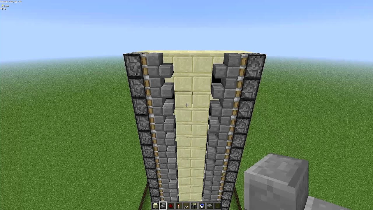 minecraft piston elevator map download