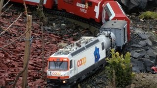LGB Glacier Express Modelleisenbahn im Modellbahnhof Stockheim