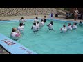 Women V Cancer Group 3 - Celebratory swimming pool dance