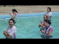 Women V Cancer Group 3 - Celebratory swimming pool dance