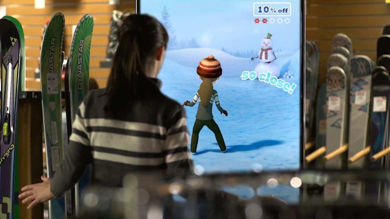 Kinect for Windows Ski Shop Scenario Video