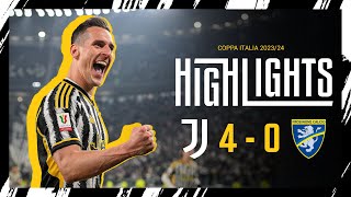 HIGHLIGHTS: JUVENTUS 4-0 FROSINONE | MILIK HAT-TRICK & YILDIZ ON THE SCORESHEET