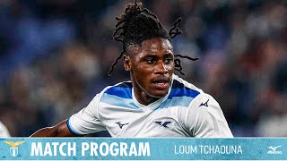 📘? Loum Tchaouna al match program di Lazio-Udinese