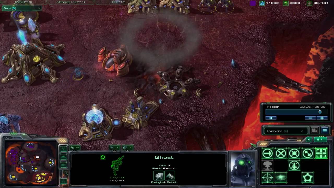 Starcraft II -- Wings of Liberty Terran Units - YouTube