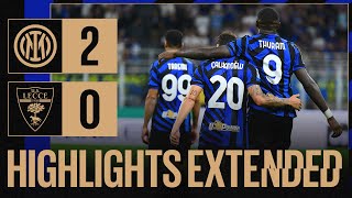 PRIMA IN CASA ➡️ VITTORIA! ✅🙌? | INTER 2-0 LECCE | EXTENDED HIGHLIGHTS📺⚫🔵???