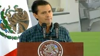 Enrique Peña Nieto Hace el ridículo, NO SABE PRONUNCIAR H1N1 | 27.01.2014