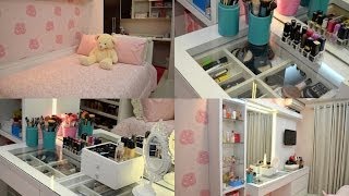 'TOUR' pelo meu quarto reformado!