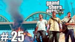 GTA V - ROUBANDO UM TREM! - Parte 25